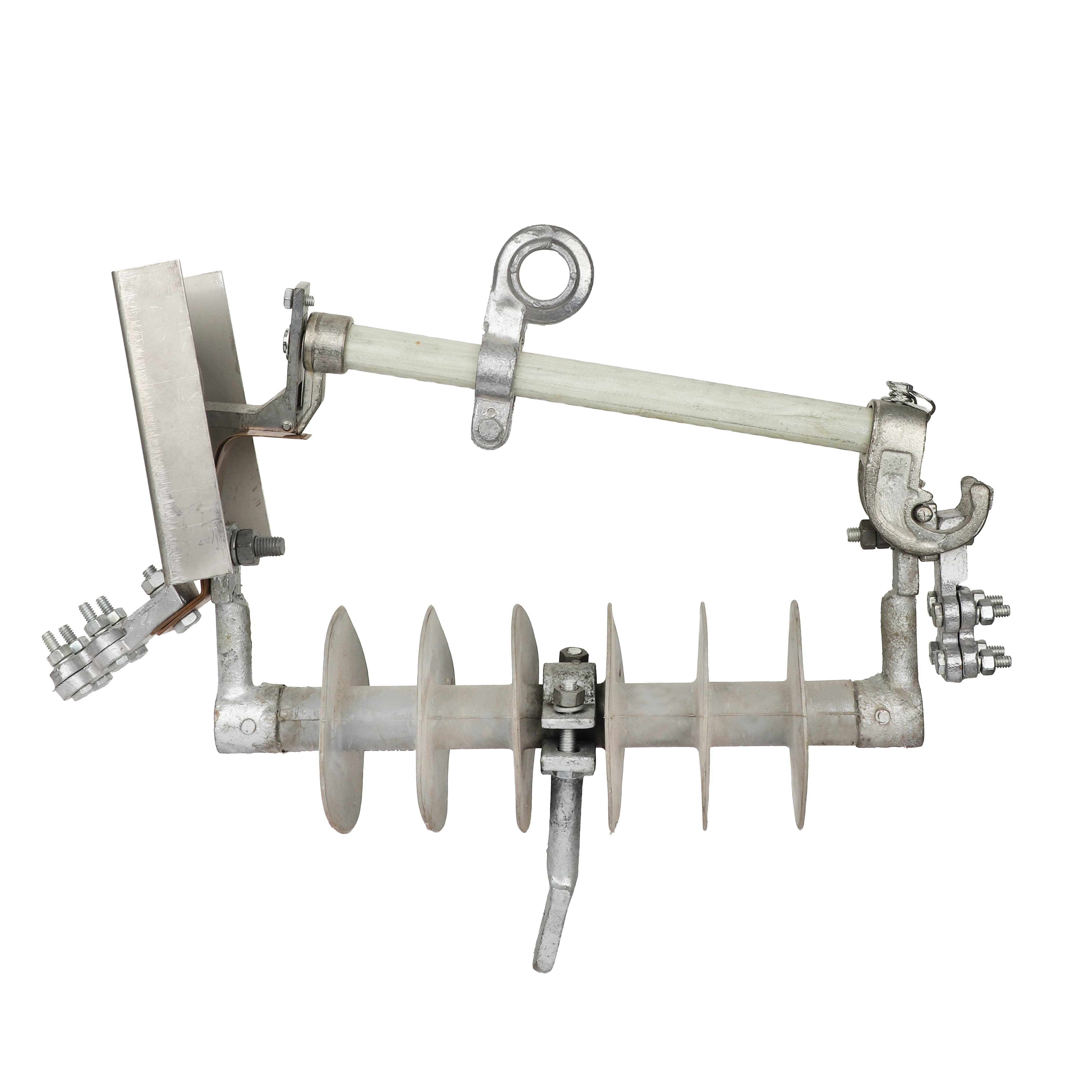 High voltage drop out fuse assembly