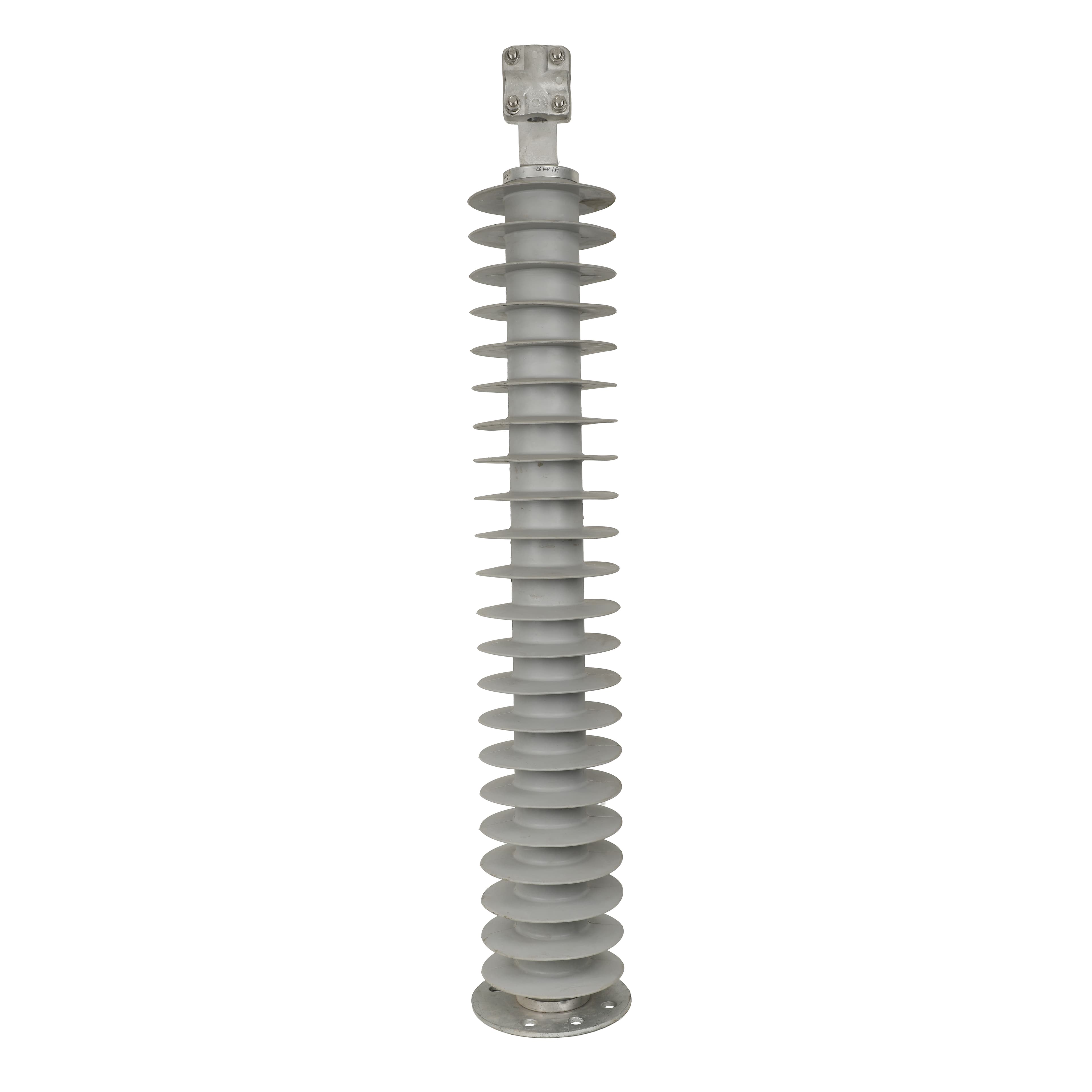 High voltage polymer surge arrester