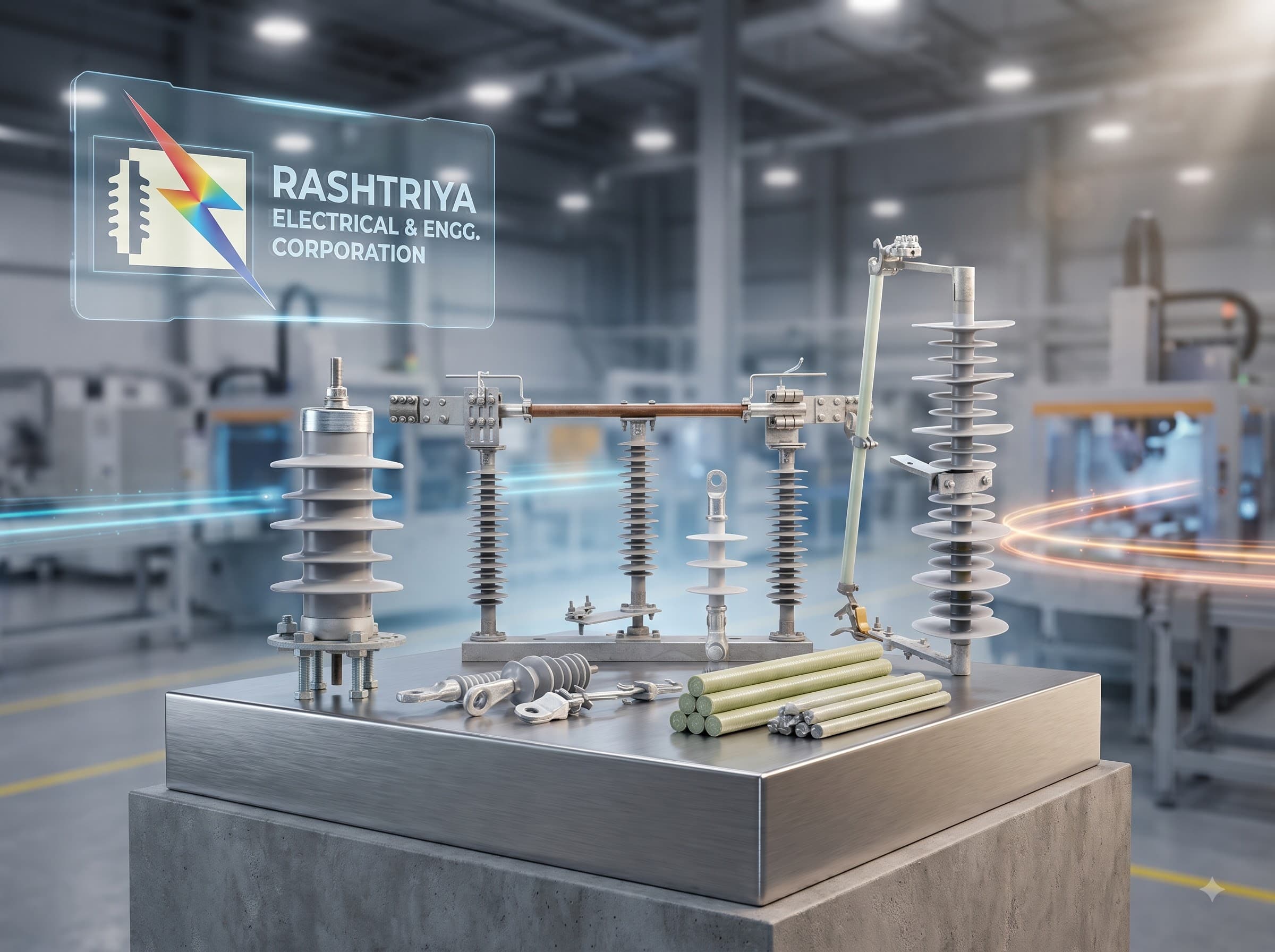 Rashtriya Electrical transmission and distribution product display