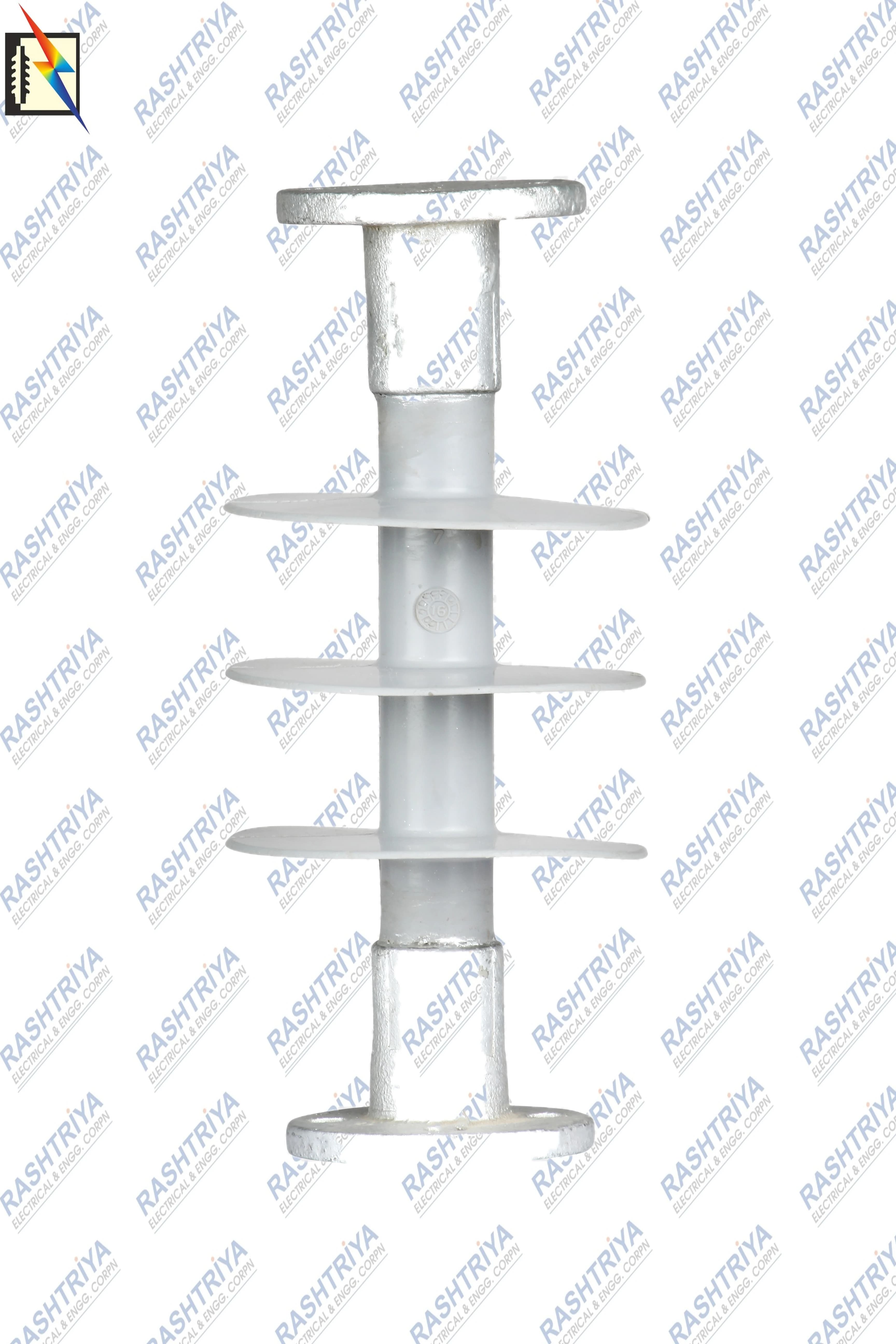 11kV polymer post insulator with compact mounting configuration