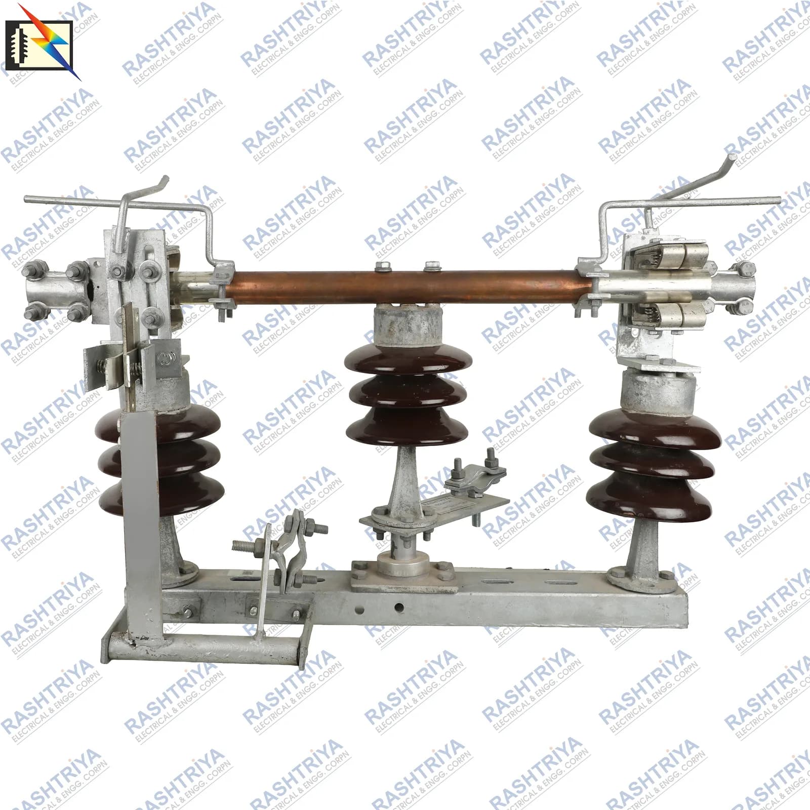 11kV 630A/800A Single Stack Break Center Rotating Isolator without Earth Switch by Rashtriya Electrical