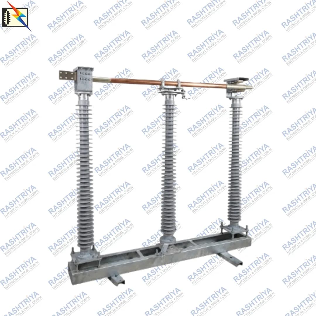 132kV 630A/800A Manual Polymer Isolator with Earth Switch by Rashtriya Electrical