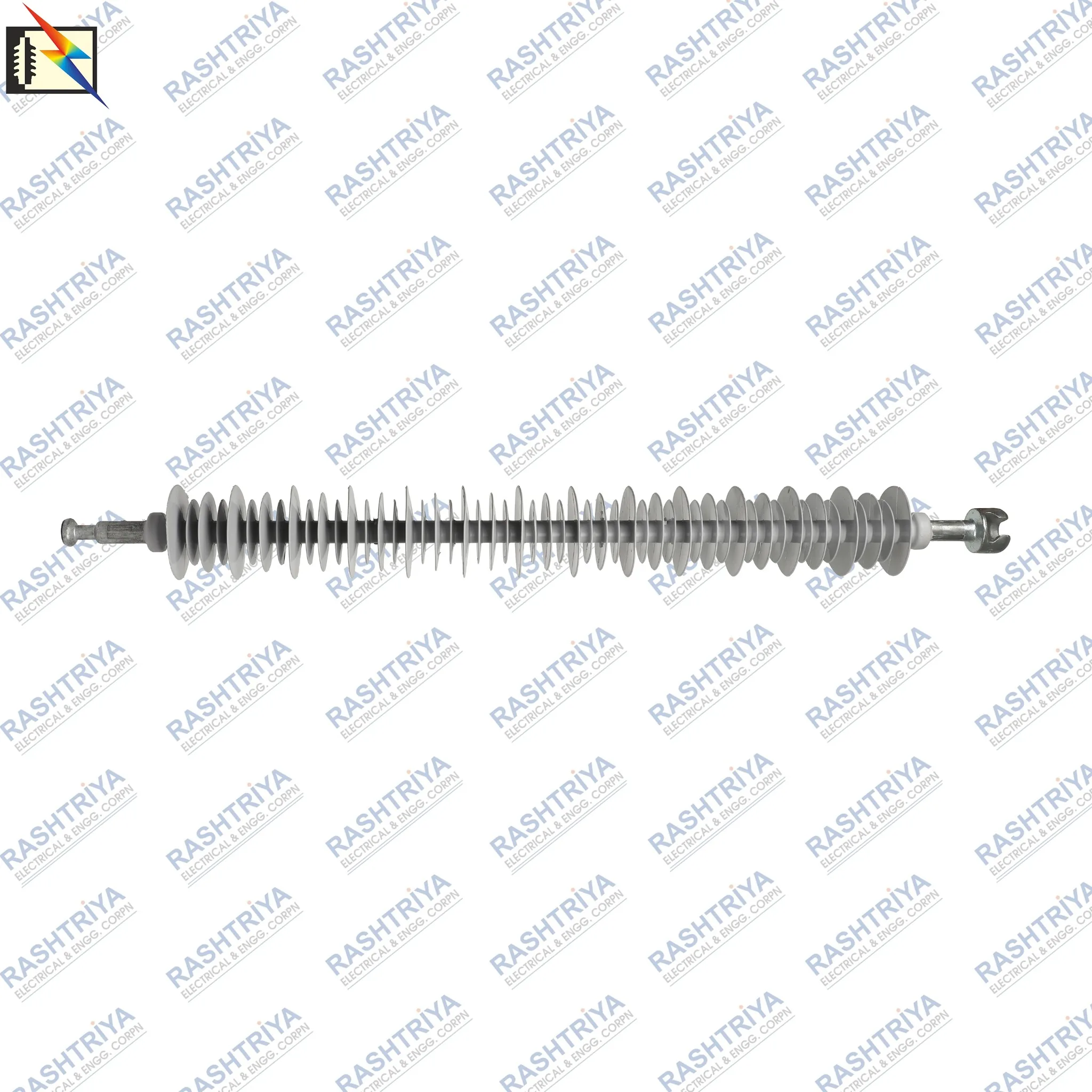 132kV 120kN Polymer Disc Insulator Tension Type (B&S) by Rashtriya Electrical